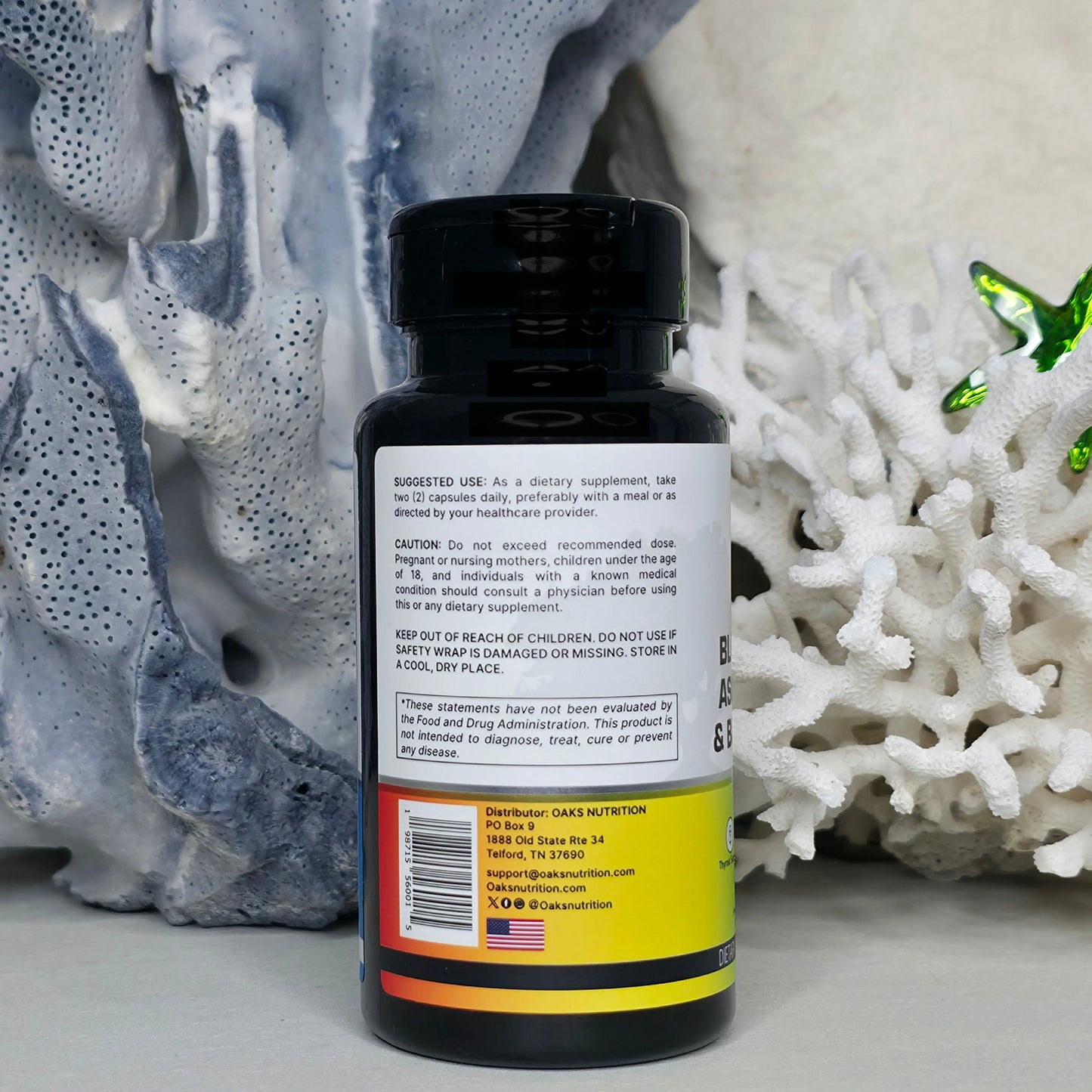 Premium 15-in-1 Sea Moss Multivitamin - 60 Capsules OaksNutrition