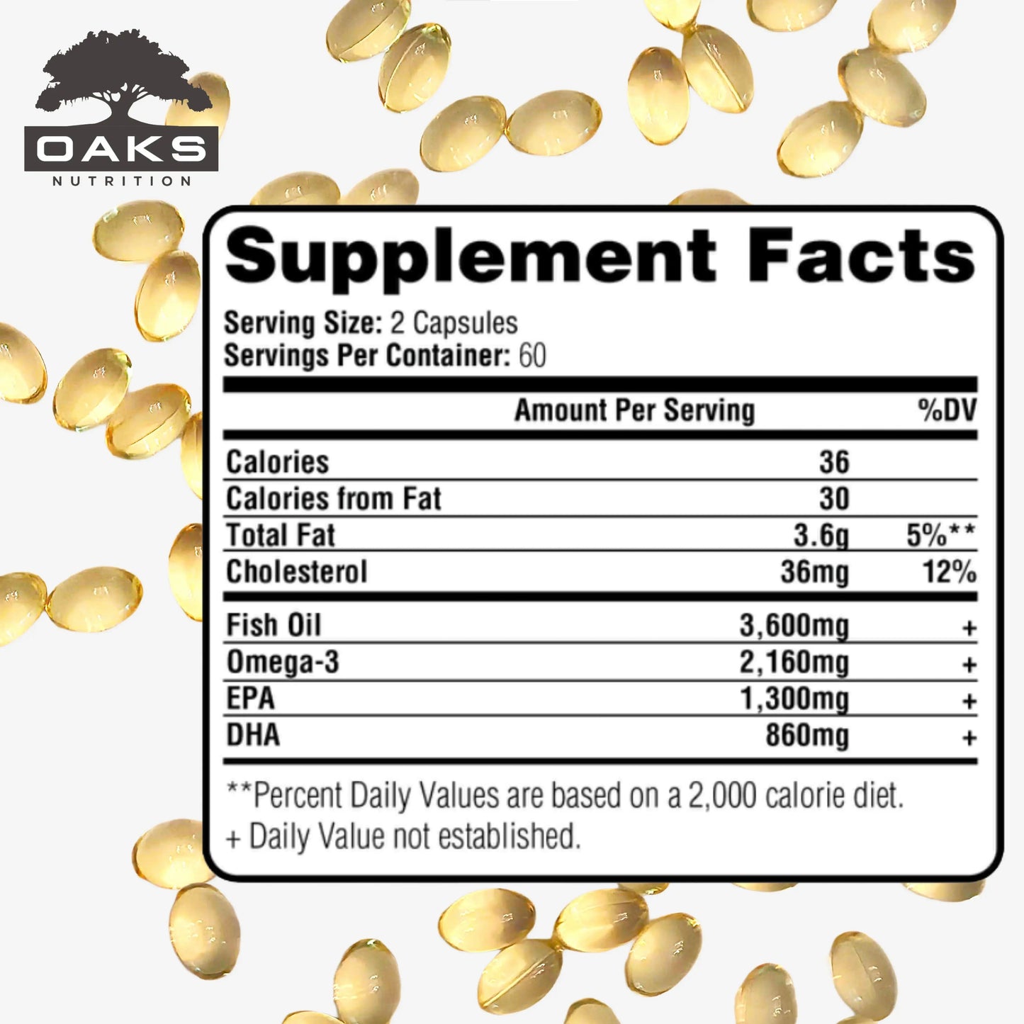 Omega Brain Kit – Memory Muscle + Triple Strength Omega-3 Fish Oil Oaks Nutrition