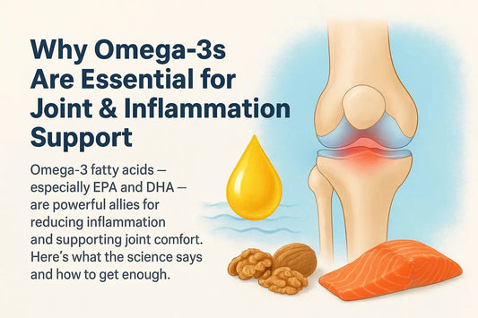 Why Omega-3s Are Essential for Joint and Inflammation Support.